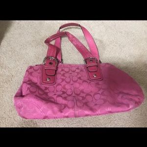 Authentic coach purse